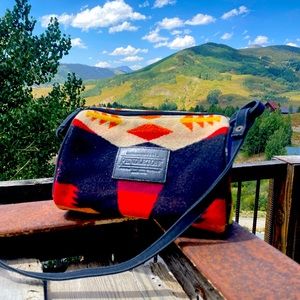 Pendleton shoulder bag. Perfect for the mountains or feeling like you’re there.
